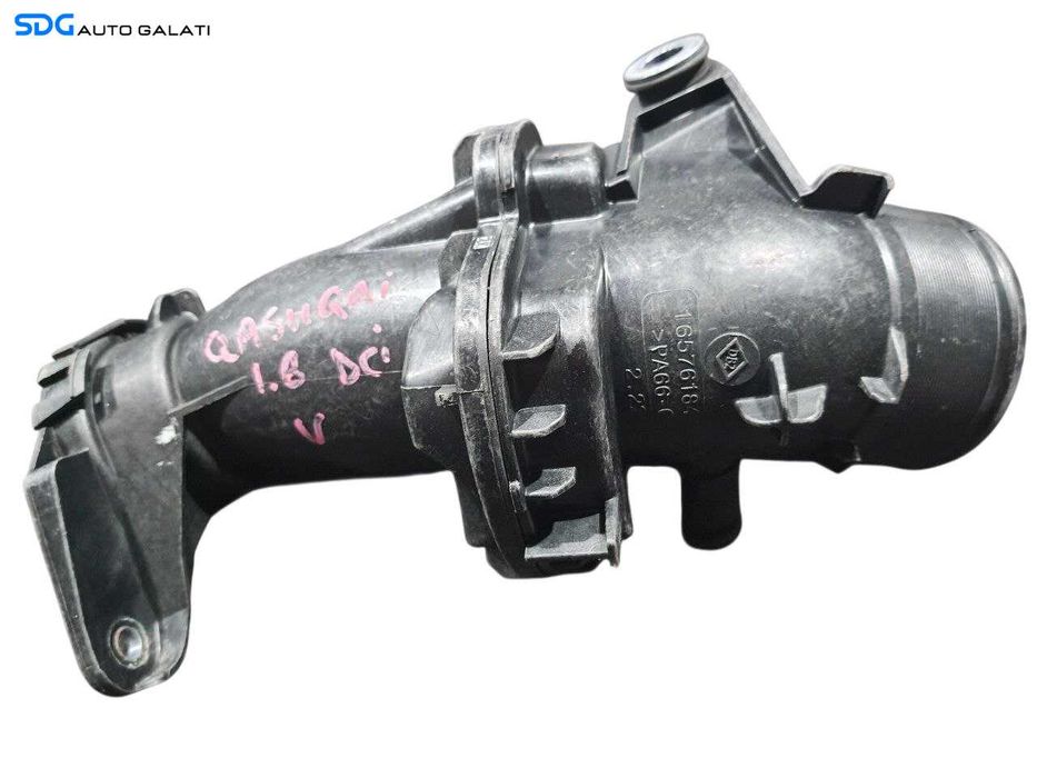 Tub Tubulatura Conducta Admisie Presiune Aer Intercooler Turbo Turbina Turbosuflanta Renault Megane 3 1.6 DCI 2008 - 2015 Cod 165761844R [N3285]