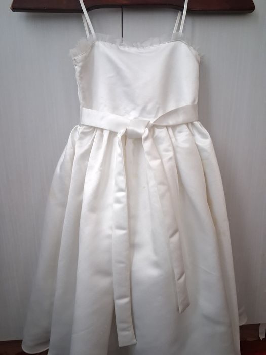 Нарядное длинное платье для девочки 6-8 лет