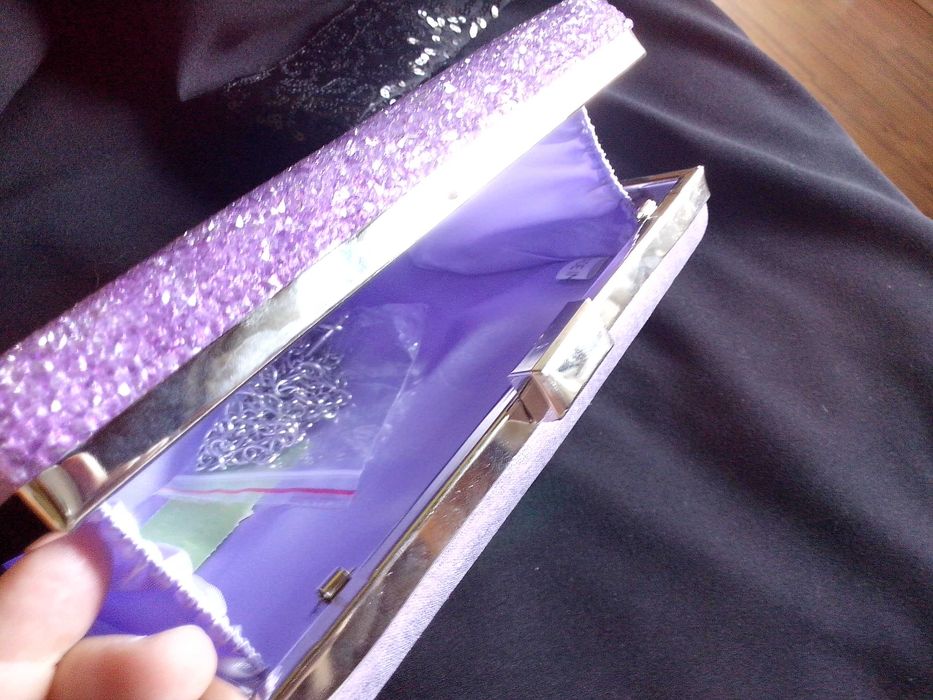 poseta noua,de seara,pt nunta,evenimente,ocazii speciale,mov deschis