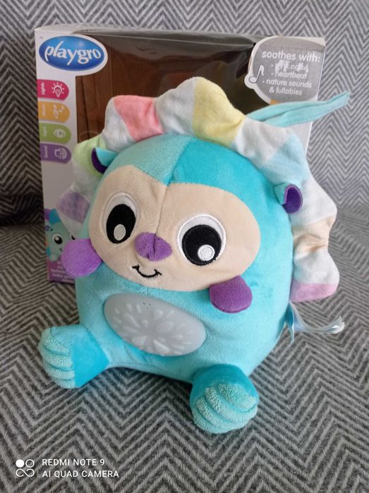 Playgro таралеж плюшена играчка Време е за сън