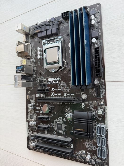 I7 4790k kit placa de baza ASRock H87 Pro4 16GB RAM
