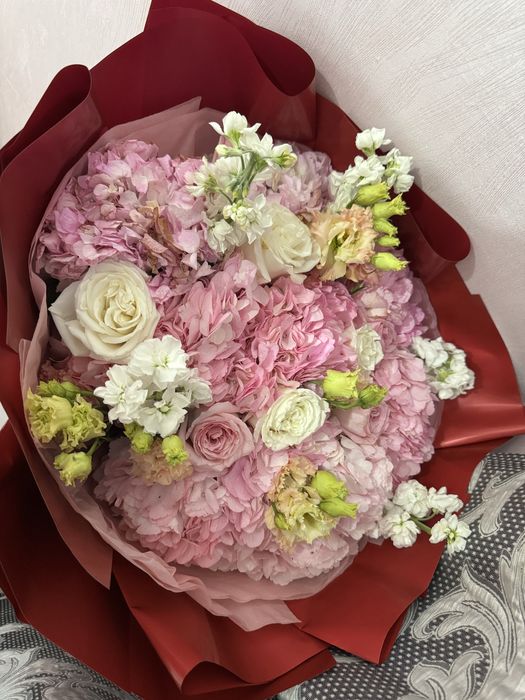 Цветы букет  свежие