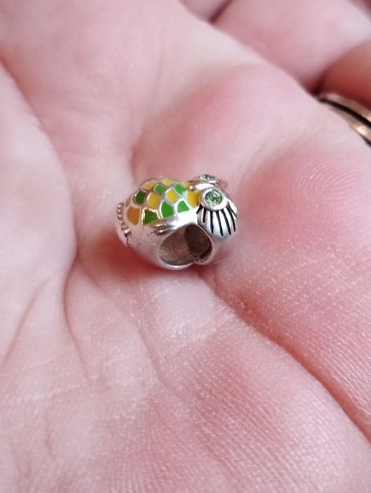 Charm din argint bufnița veselă Soufeel original