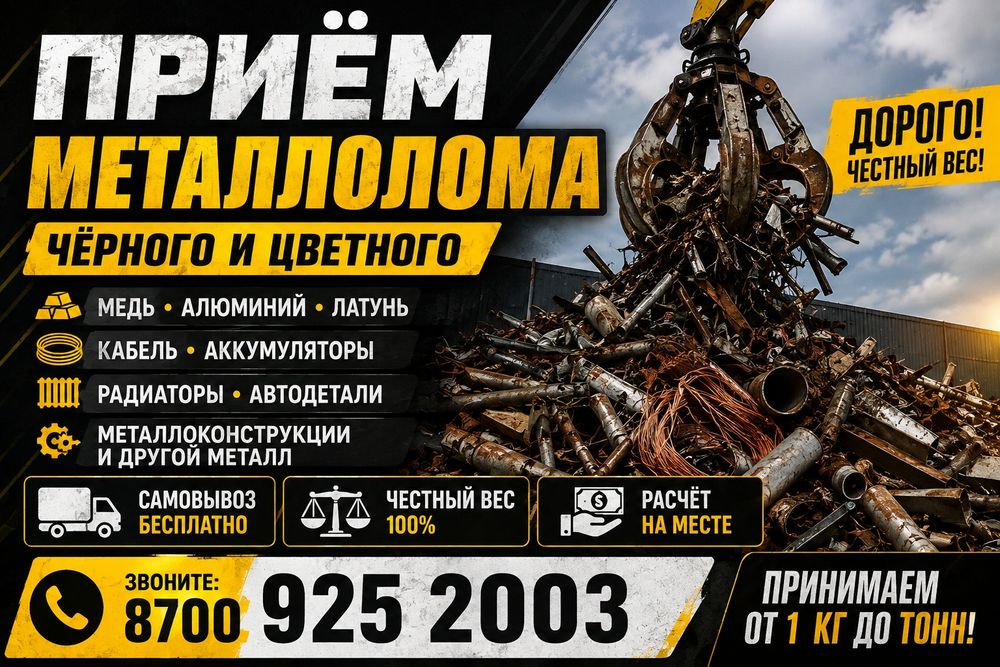 Приём металалома