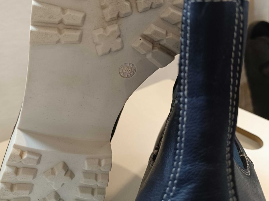 Ghete chelsea plain toe Lavoratione Artigianale NOI piele naturala