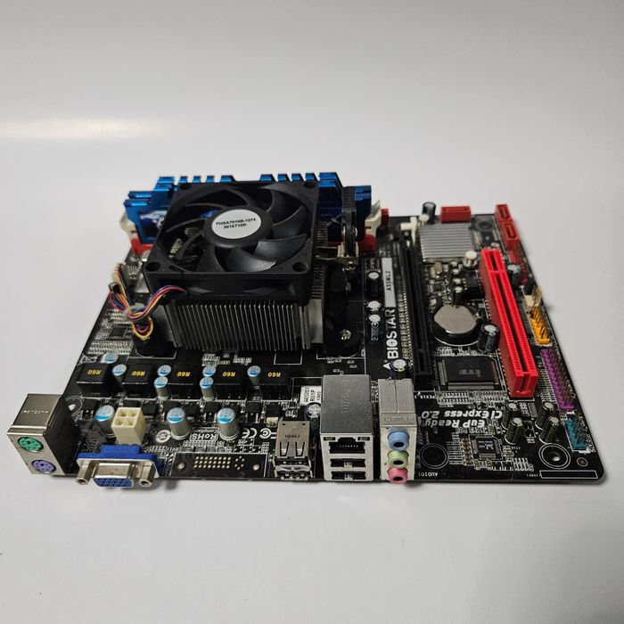 Placa baza + Processor + Ram