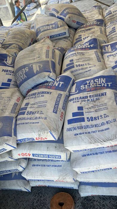 Isuzuda Klines Sement Qum sheben Turpoq Yetkazib beramiz Toʻlov