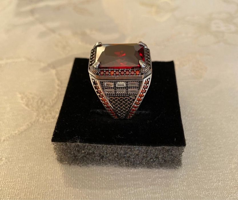 Кольцо мужское (серебро)