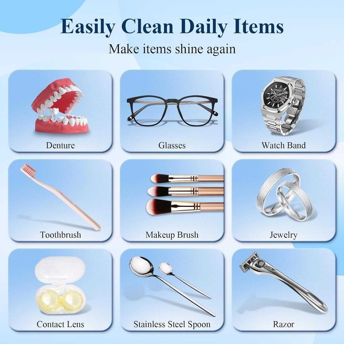 Aparat Curățat cu Ultrasunete 48KHz Minthouz - 500ml - 5 Moduri