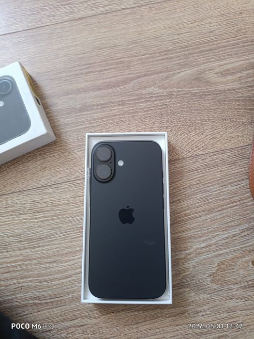 Iphone 16 256гб Серый (интересует обмен на пк)