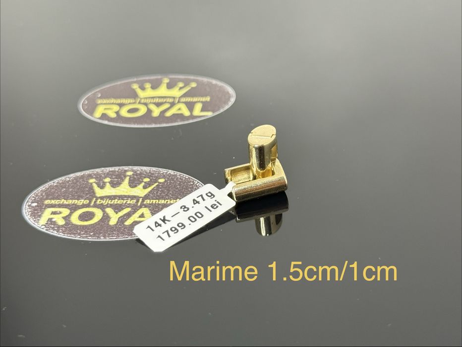 Bijuteria ROYAL : Cercei AUR 14K / 3.47 GR