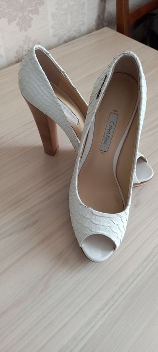 Туфли Calvin Klein белые (оригинальные)