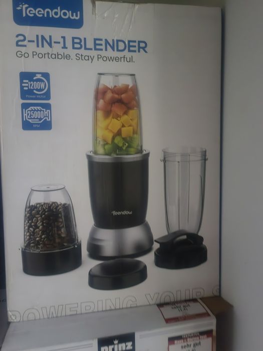 blender +macinat cafea