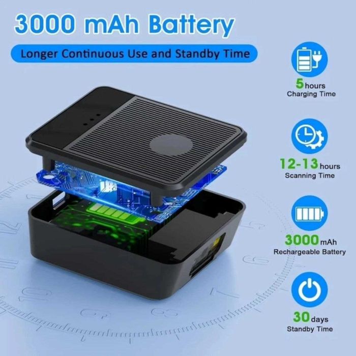 Беспроводной Bluetooth сканер штрих-кода, ручная портативная перчатка