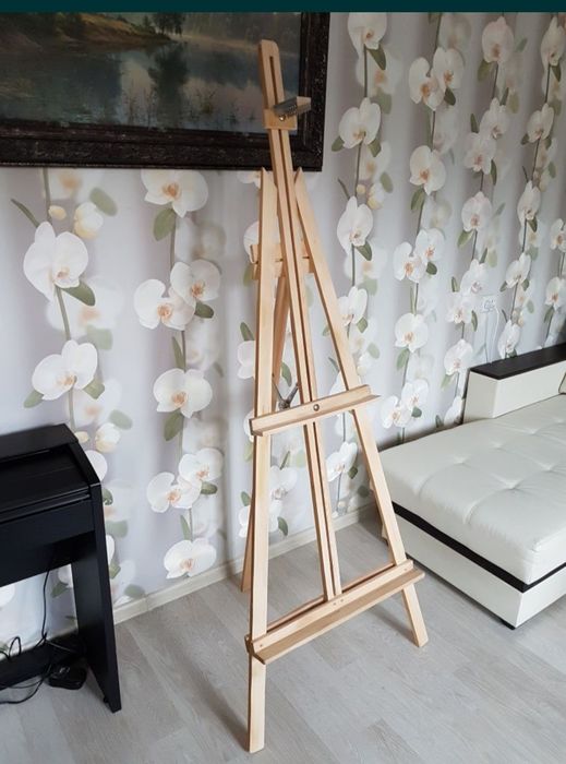 Мольберт напольный, деревянный