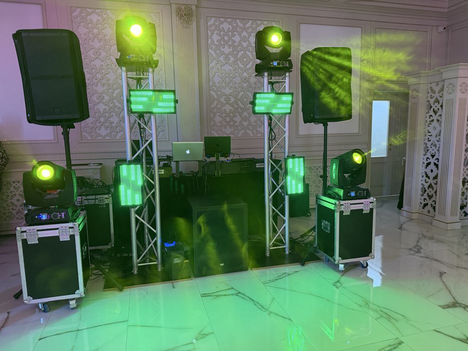 Vand lumini par led+strobo led