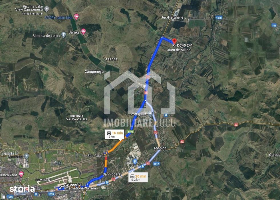 Teren Industrial Urbanizat – Jucu de Mijloc | Oportunitate 8336 mp