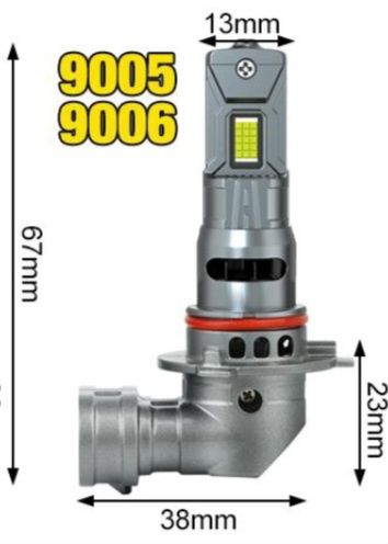 Becuri LED HB4 9006 Canbus  12V  30000LM set 2buc