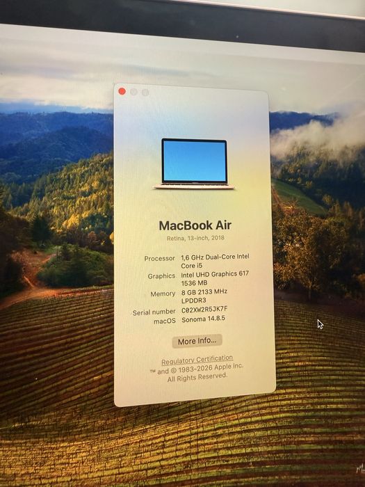 Mac Book Air 2018