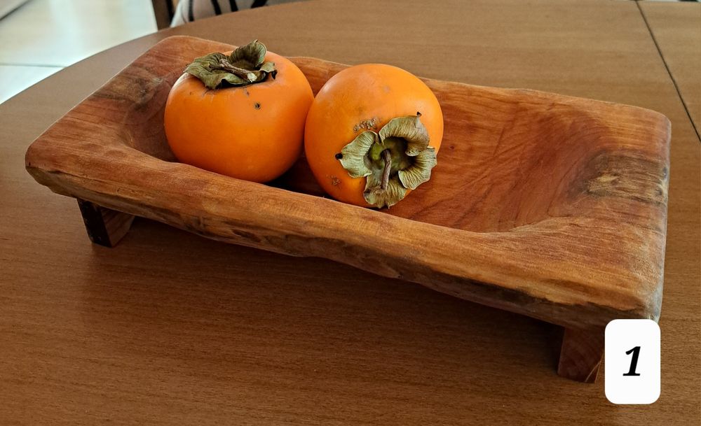 Дървени изделия плата, купи, свещници, дъски