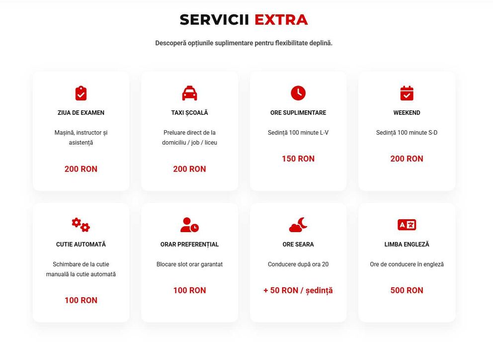 Școala de șoferi cat. B / redobândire permis / perfecționare auto / reexaminare traseu - Botoșani