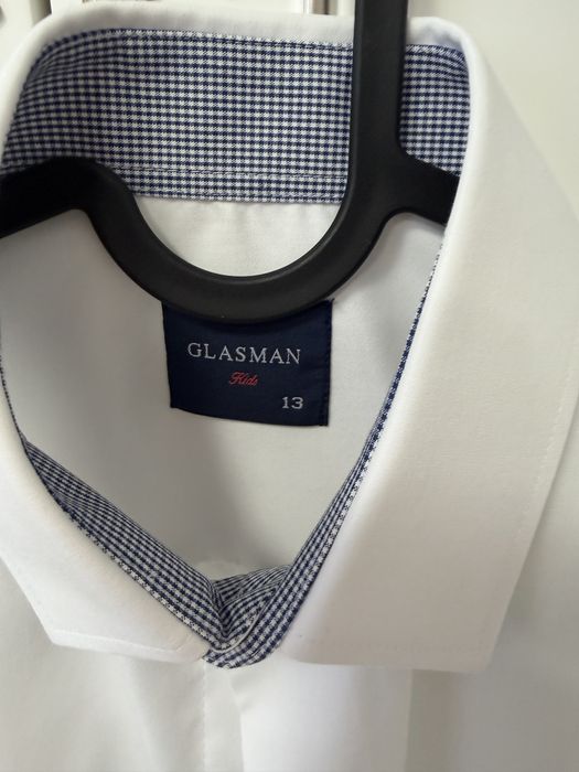 Школьные новые белые рубашки Glasman