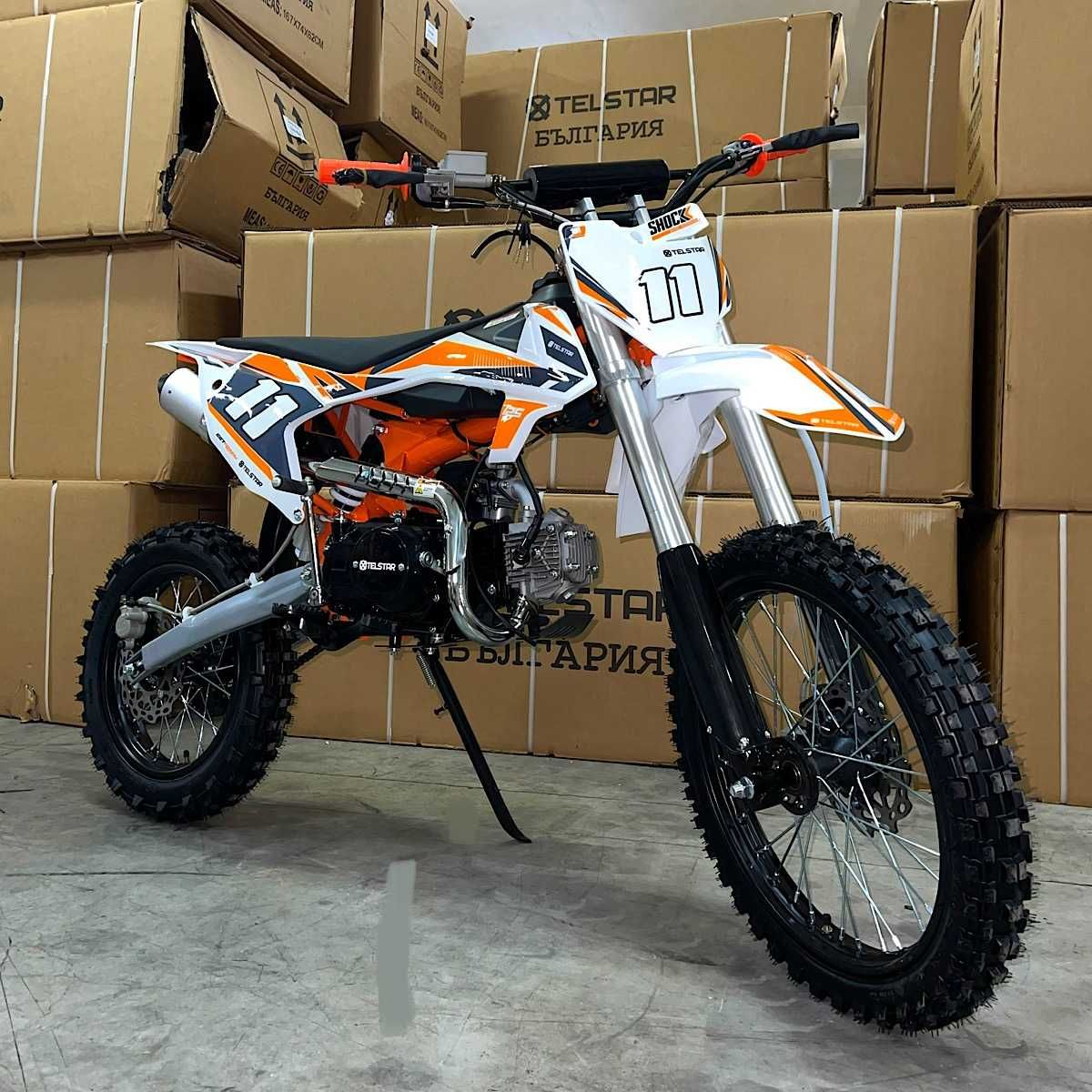 Кросов Мотор TELSTAR 125 КУБИКА 125CC гр. Хасково Промишлена зона ...