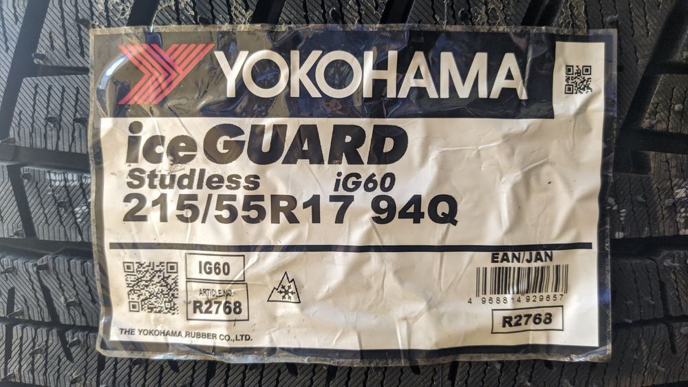 215/55R17 Yokohama IG60