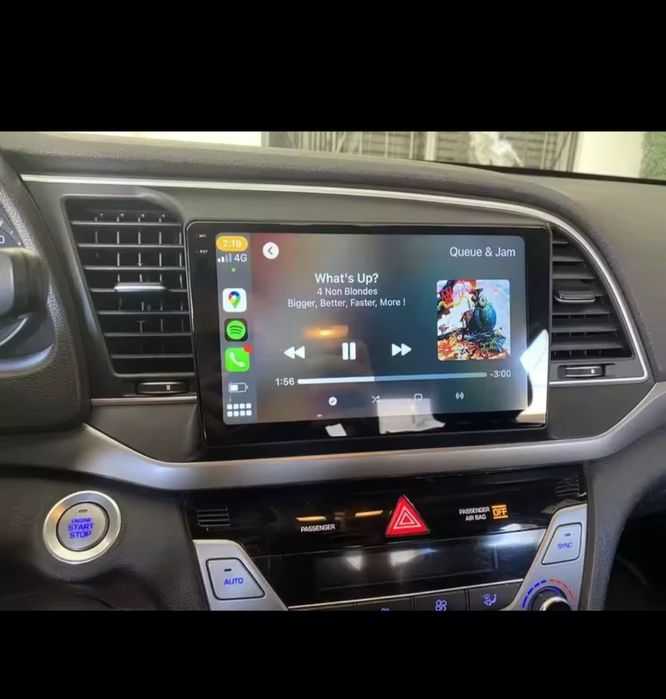 Navigatie Android Hyundai Elantra  WiFi internet Waze YouTube