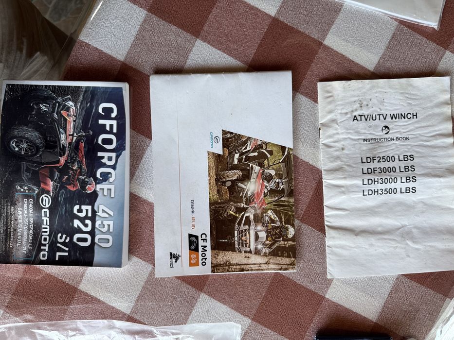 CF Moto 520 L  917 Km !!! Folosit extrem de rar