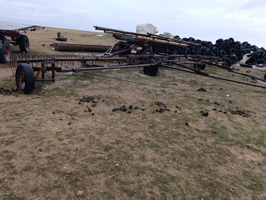 Грабля прицепная