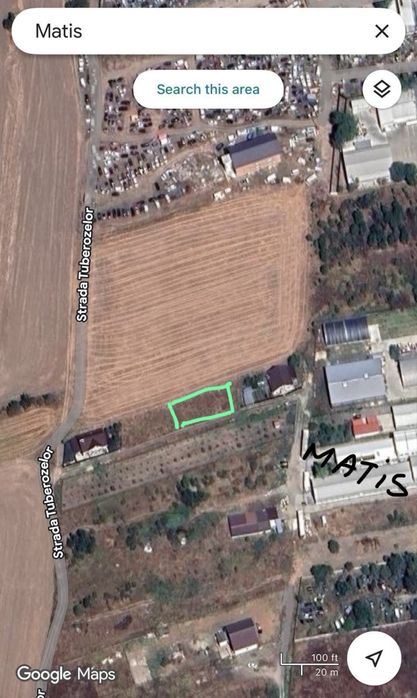 Vand teren 1 Decembrie Ilfov 500mp