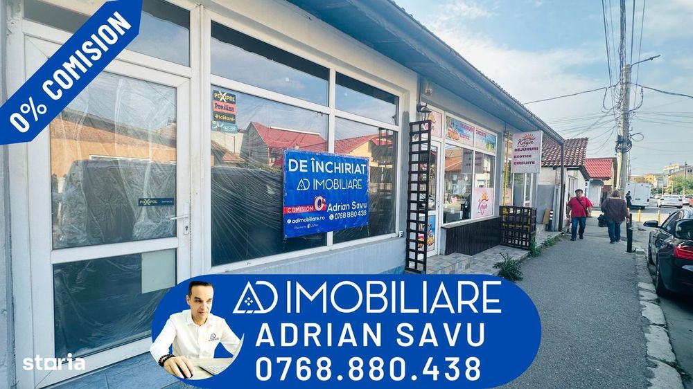 Spațiu comercial de închiriat , zona Piata Mică