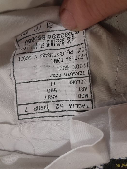 Costum negru barbati 52 2 piese