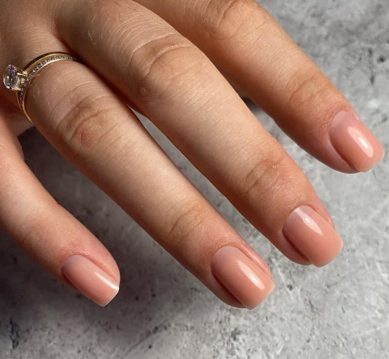 Маникюр КШТ с покрытием