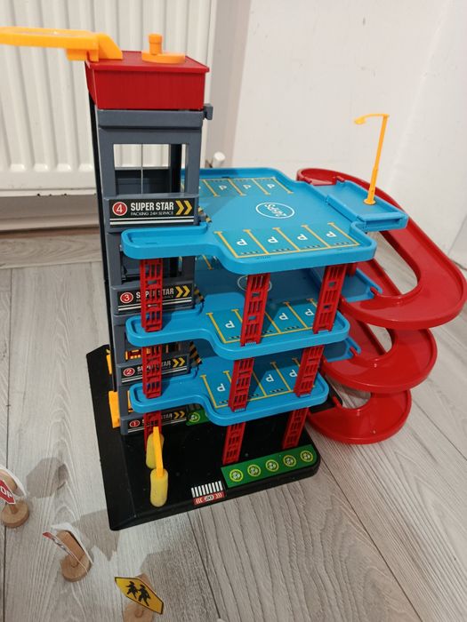 Parcare jucărie semne de circulație traseu pentru băieți