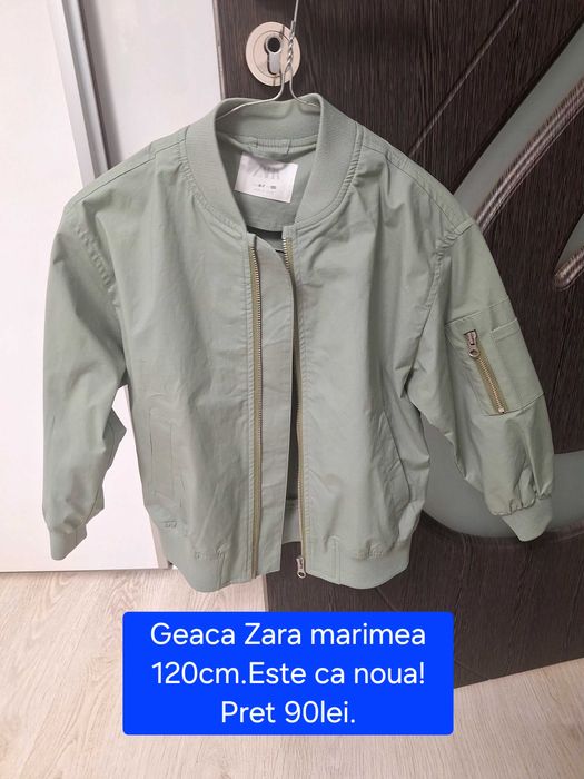 Geaca Zara marimea 122cm.