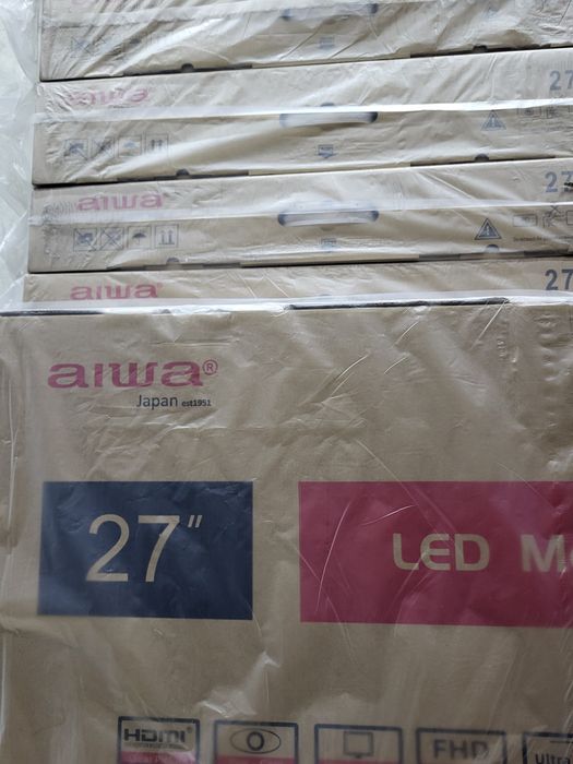 Aiwa новые IPS 27"  180hz CURVED и FLAT