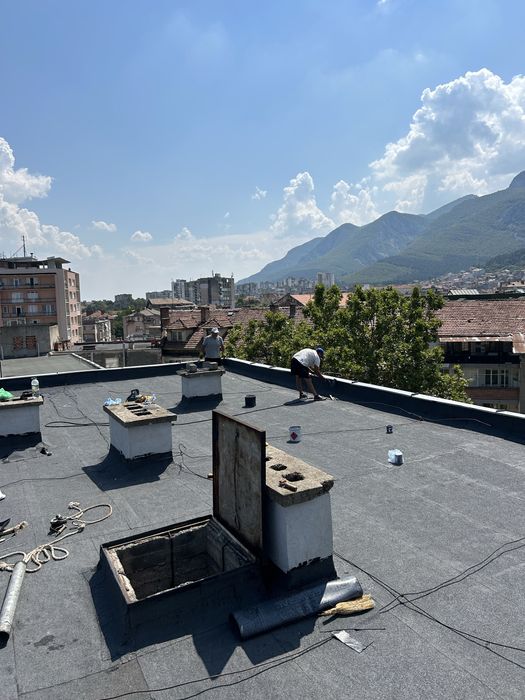 Ремонт на плоски покриви и  битумна хидроизолация