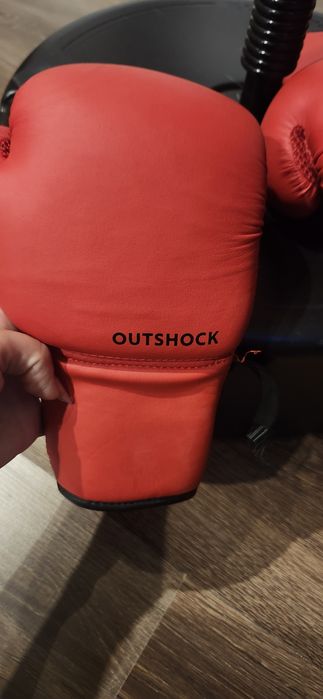 Set Punching Ball si manusi de box 4Oz Copii