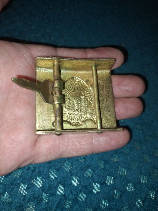 Pafta militara  RSR ptr centura 4.5 cm