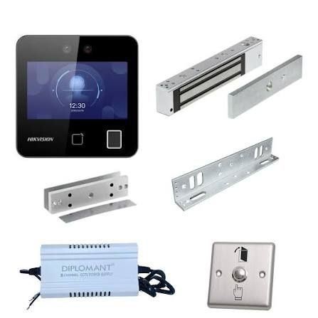 Ustanovka kamera Damafon Turniket Shlagbaum Face id