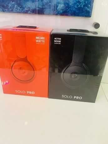 Casti Wireless Beats Solo Pro NEGRU/ROSU noi SIGILATE Garantie!