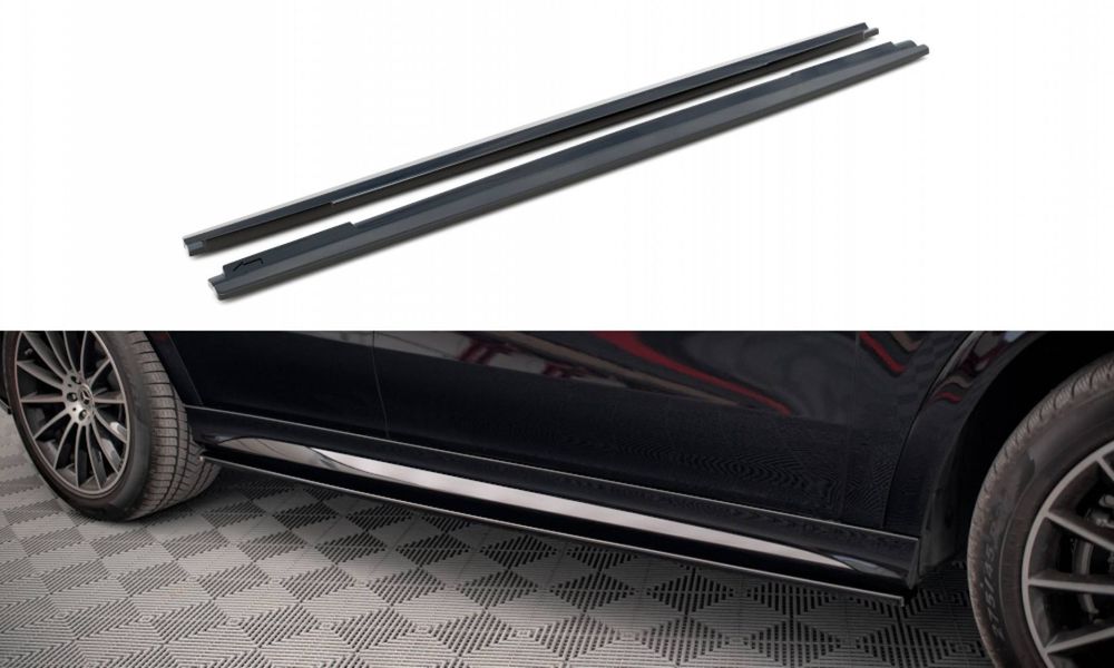 Prelungiri Praguri compatibile cu Mercedes GLE Coupe C167 AMG Line Maxton Design