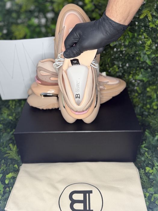 Adidași/Sneakers Balmain Unicorn beige