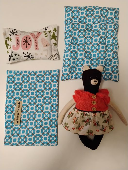 Детска играчка мече в кутия