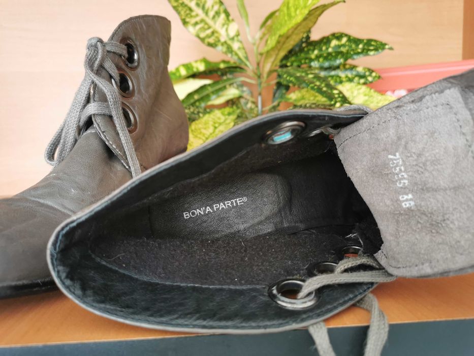 НОВИ Боти 38 номер, естествена кожа, BONAPARTE