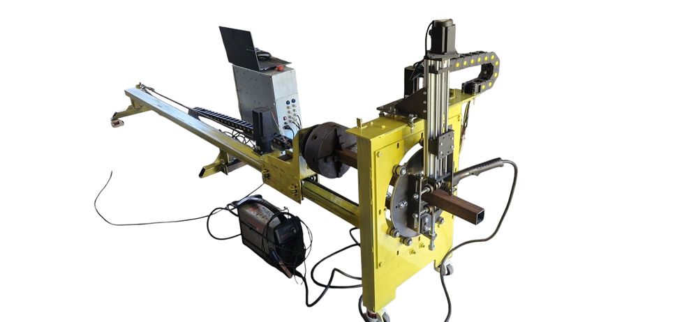 4 осно CnC плазма за рязане на правоъгълни профили и тръби