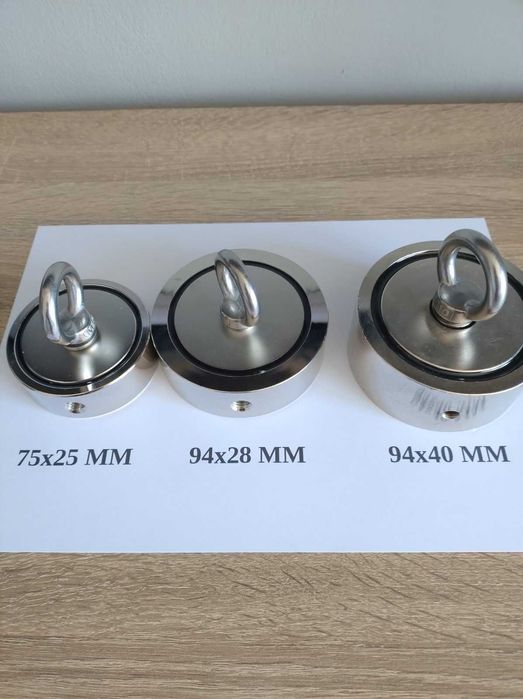 Двустранни неодимови магнити N52. Магнитен риболов и търсене на желязо