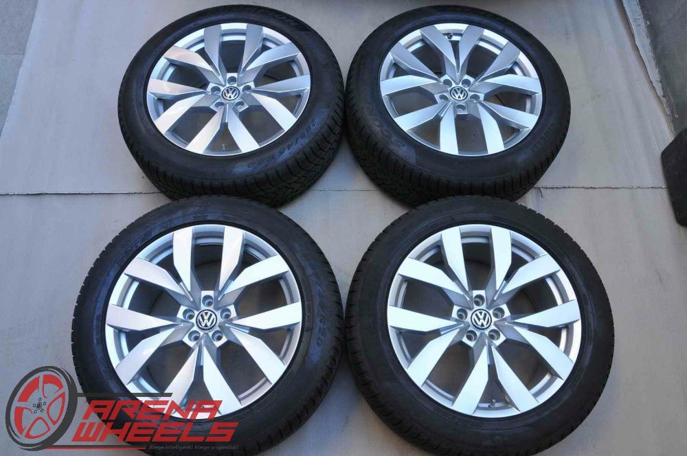 Roti Iarna 20 Inch Originale VW Touareg 3 CR Pirelli 285/45 R20